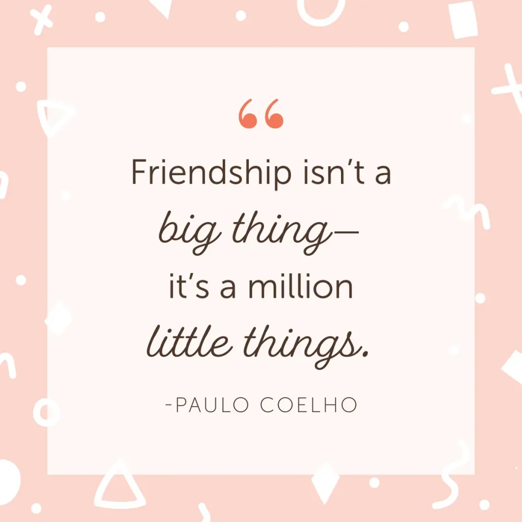 Short Friendship Quotes in English 