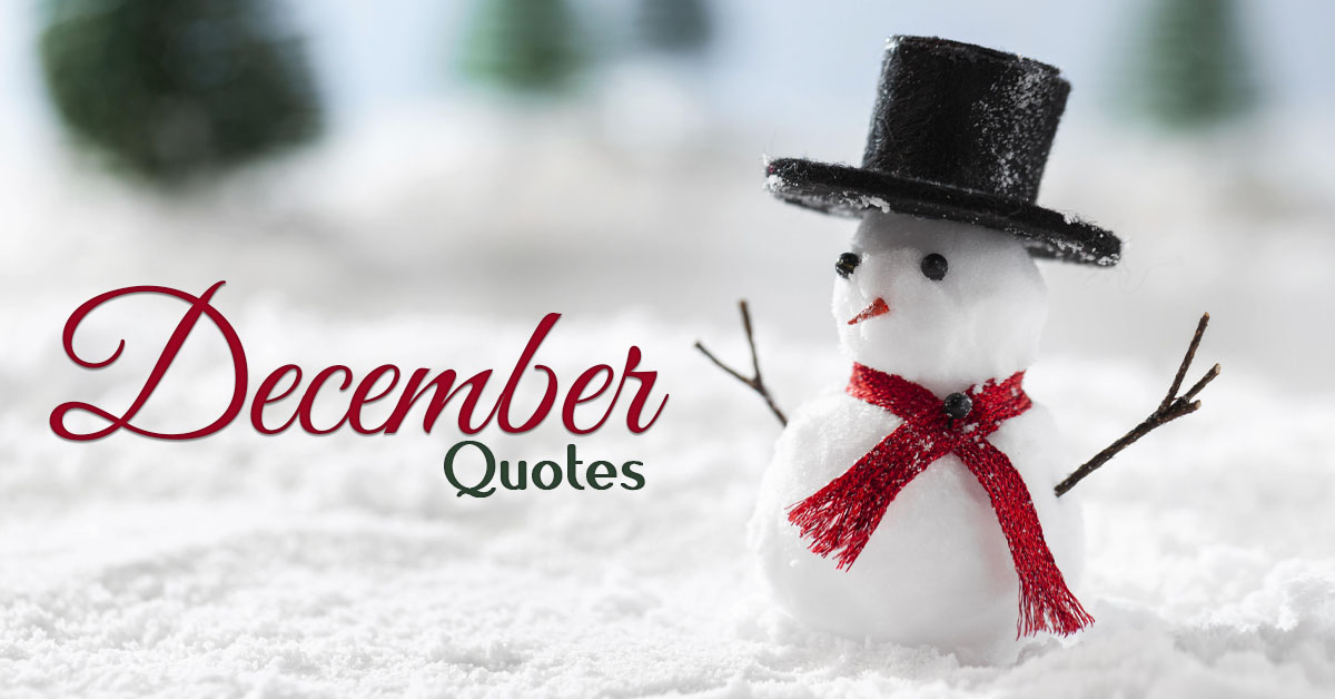 December quotes