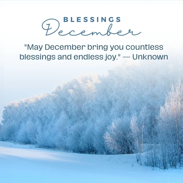 Beautiful December quotes