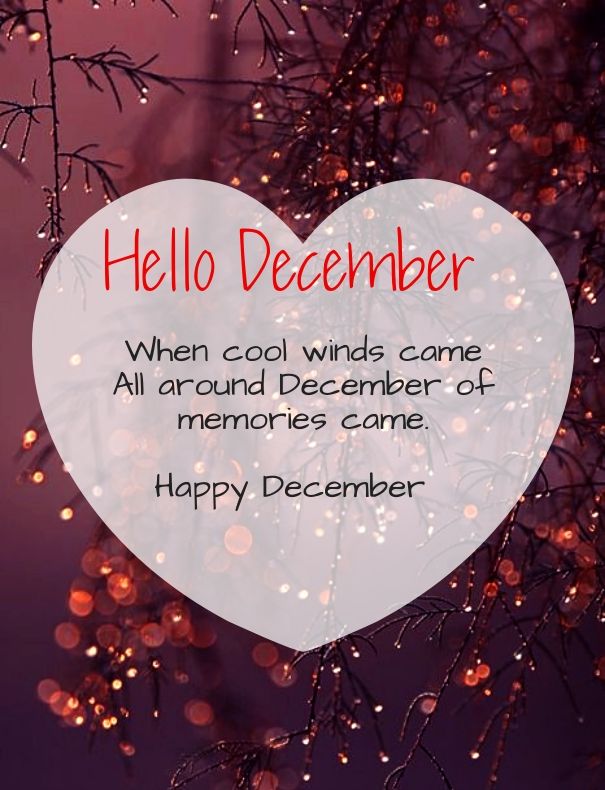 Short December quotes